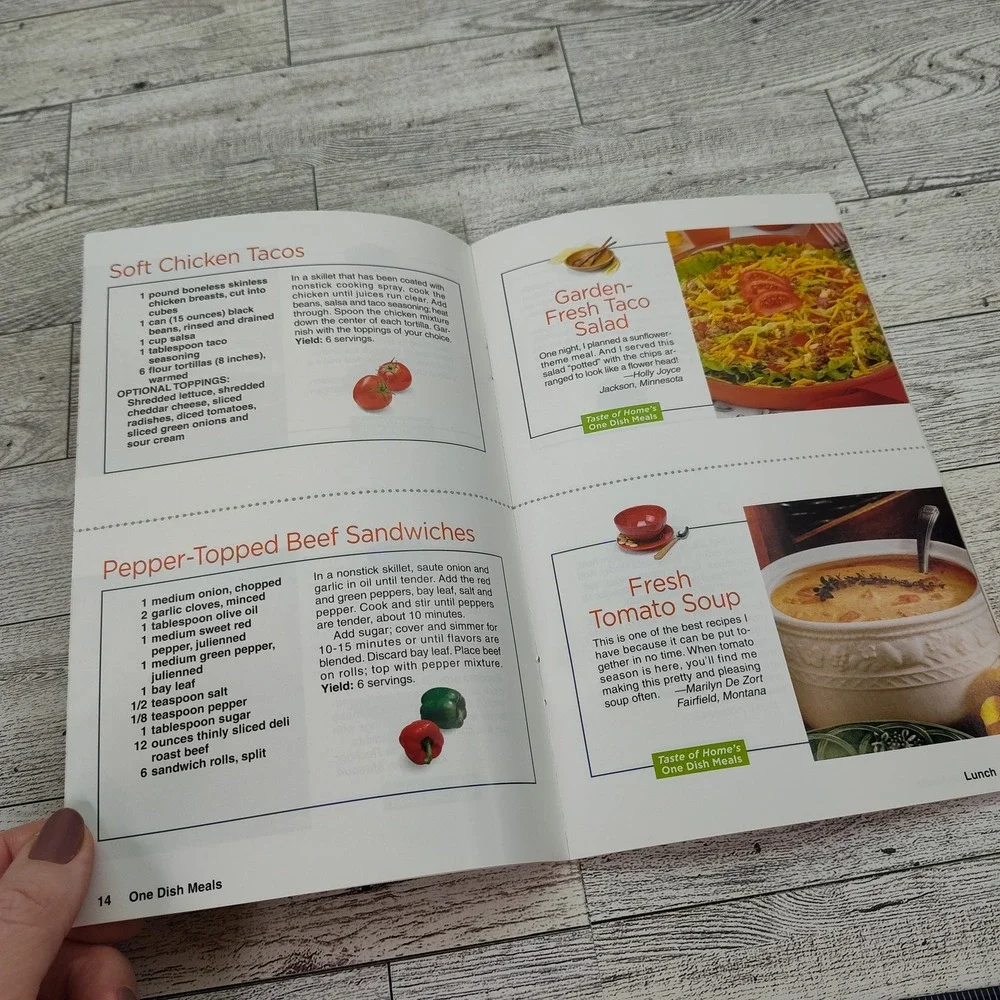 Cookbook taste home